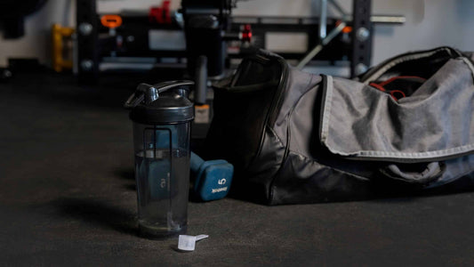 Workout Bag and Drink