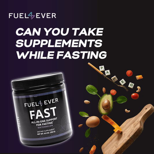 Can you take supplements while fasting