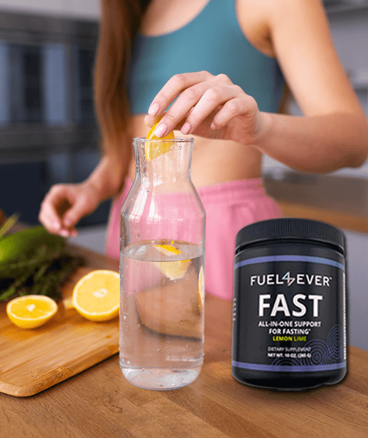 does lemon water break a fast