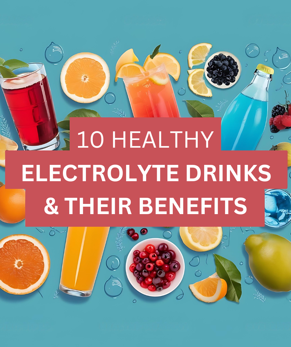 different types of electrolyte drinks while fasting