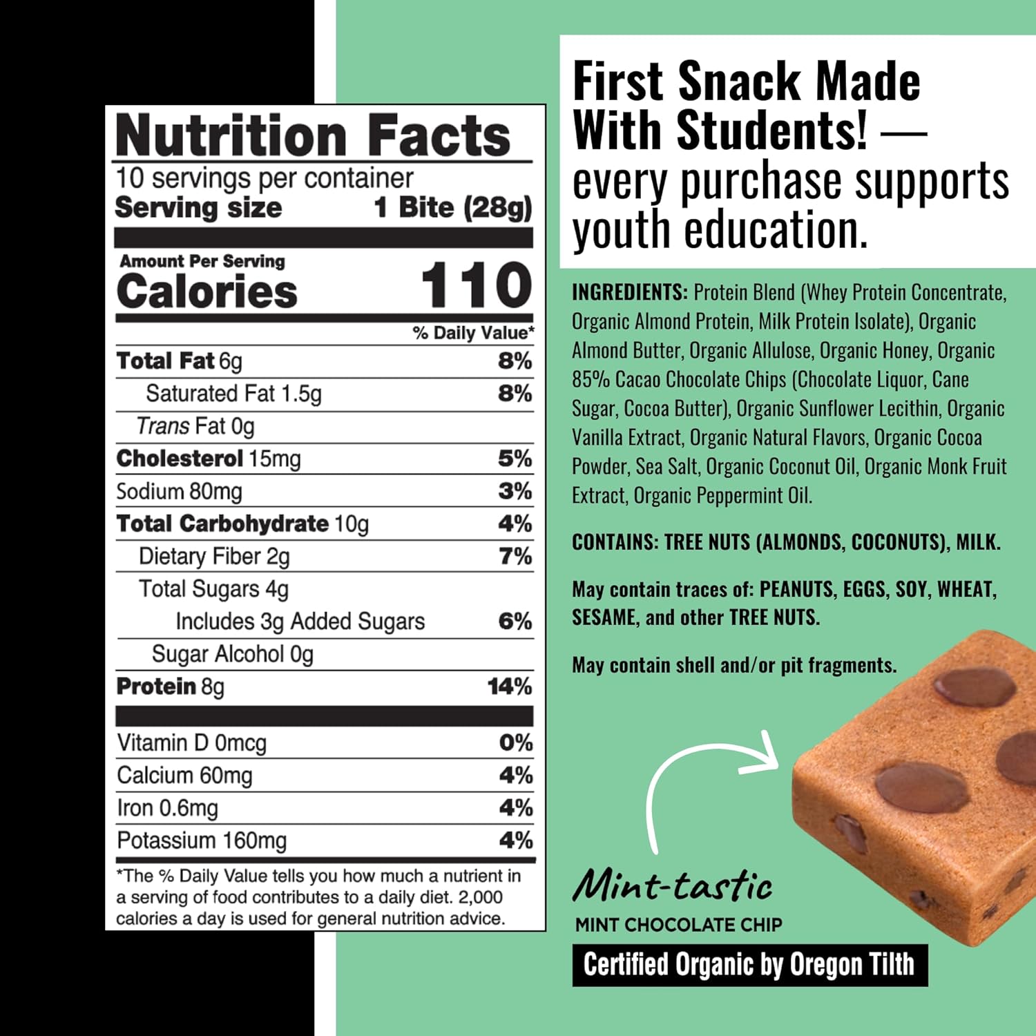 Protein Bites - Mint Chocolate